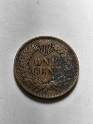 Amerika one cent  1901 orjinaldir