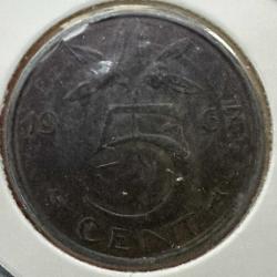 Hollanda 5 Cent 1967. Kapamasında.