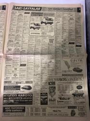 SABAH SARI SAYFALAR DOĞUM GÜNÜ GAZETESİ - 5 AĞUSTOS 1992 - Mitsubishi - Erpaş A.Ş. - Karen Otomotiv A.Ş. - Ortaköy Otomotiv - İhlas Holding - Yunsan - Tele-Kaş - Seryap - Şişecam - Assos Tatil Köyü - Dekortaş - Yapel - Demirdöküm - Konı - Dancall - Motorola - Ekin Tesisat - Adela Ayakkabı - Tutkunlar Çelik Kapı - Türsan - Kaan Bilgisayar - Gemişler Mobilya - Ünitek Ltd. Şti. - Yazlaran Yayın Evleri Matbaaları - Auer ECA - Özlem Sürücü Kursu - Bruni S.R.L. - İntisan Ltd. Şti. - Sağlam Elektronik-sigorta-pazarlama satış-avukat-bilgisayar-nöbetçi eczaneler-dershaneler-iletişim-emlakçılar-bahçelievler-halkalı-güngören-fındıkzade-florya-fatih-eyüp-gümüşsuyu-kemerburgaz-kasımpaşa-küçükçekmece-levent-sarıyer-kurtuluş-koca Mustafa paşa-gaziosmanpaşa-beşiktaş-beyoğlu-etkiler-avcılar-yeni köyü-tarabya-şişlik-rumeli hisar-sarıyer-realty world-ümraniye-maltepe-kadıköy-kiralık arayanlar-satılık iş yeri-kemer-yakacık-