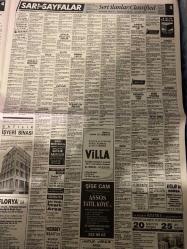 SABAH SARI SAYFALAR DOĞUM GÜNÜ GAZETESİ - 5 AĞUSTOS 1992 - Mitsubishi - Erpaş A.Ş. - Karen Otomotiv A.Ş. - Ortaköy Otomotiv - İhlas Holding - Yunsan - Tele-Kaş - Seryap - Şişecam - Assos Tatil Köyü - Dekortaş - Yapel - Demirdöküm - Konı - Dancall - Motorola - Ekin Tesisat - Adela Ayakkabı - Tutkunlar Çelik Kapı - Türsan - Kaan Bilgisayar - Gemişler Mobilya - Ünitek Ltd. Şti. - Yazlaran Yayın Evleri Matbaaları - Auer ECA - Özlem Sürücü Kursu - Bruni S.R.L. - İntisan Ltd. Şti. - Sağlam Elektronik-sigorta-pazarlama satış-avukat-bilgisayar-nöbetçi eczaneler-dershaneler-iletişim-emlakçılar-bahçelievler-halkalı-güngören-fındıkzade-florya-fatih-eyüp-gümüşsuyu-kemerburgaz-kasımpaşa-küçükçekmece-levent-sarıyer-kurtuluş-koca Mustafa paşa-gaziosmanpaşa-beşiktaş-beyoğlu-etkiler-avcılar-yeni köyü-tarabya-şişlik-rumeli hisar-sarıyer-realty world-ümraniye-maltepe-kadıköy-kiralık arayanlar-satılık iş yeri-kemer-yakacık-