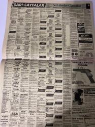 SABAH SARI SAYFALAR DOĞUM GÜNÜ GAZETESİ - 5 AĞUSTOS 1992 - Mitsubishi - Erpaş A.Ş. - Karen Otomotiv A.Ş. - Ortaköy Otomotiv - İhlas Holding - Yunsan - Tele-Kaş - Seryap - Şişecam - Assos Tatil Köyü - Dekortaş - Yapel - Demirdöküm - Konı - Dancall - Motorola - Ekin Tesisat - Adela Ayakkabı - Tutkunlar Çelik Kapı - Türsan - Kaan Bilgisayar - Gemişler Mobilya - Ünitek Ltd. Şti. - Yazlaran Yayın Evleri Matbaaları - Auer ECA - Özlem Sürücü Kursu - Bruni S.R.L. - İntisan Ltd. Şti. - Sağlam Elektronik-sigorta-pazarlama satış-avukat-bilgisayar-nöbetçi eczaneler-dershaneler-iletişim-emlakçılar-bahçelievler-halkalı-güngören-fındıkzade-florya-fatih-eyüp-gümüşsuyu-kemerburgaz-kasımpaşa-küçükçekmece-levent-sarıyer-kurtuluş-koca Mustafa paşa-gaziosmanpaşa-beşiktaş-beyoğlu-etkiler-avcılar-yeni köyü-tarabya-şişlik-rumeli hisar-sarıyer-realty world-ümraniye-maltepe-kadıköy-kiralık arayanlar-satılık iş yeri-kemer-yakacık-