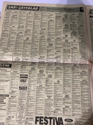 SABAH SARI SAYFALAR DOĞUM GÜNÜ GAZETESİ - 21 TEMMUZ 1992 - Swiss Sheraton - Bando Teks Sanayi Ticaret Limited Şirketi - Ultas - Gülden Modist - Deren Ambalaj - Relax Jeans - Özü Konfeksiyon - Modaevine - Sel Triko - Sönmez Triko - Sural Tekstil - Yura Deri - Ersan - Maya Tekstil - Mesa - Festiva Ford - Deniz Otomotiv Tic. Ltd. Şti. - Karen Otomotiv A.Ş. - Asku Açık Oto Pazarı - Alsat Otomotiv - Ruşen Ticaret - Tofaş - Bodroğlu - Honda - Yavuz Oto - Toyota - Dumankaya Otomotiv San. ve Tic. A.Ş. - Trans İnşaat - İmpexbank - Cenk Demir Çelik San. ve Tic. A.Ş. - Sınırtaş - Elmakent - Motorola - Yaman Araçlarıyla - Fax Karel Cafax - Profilo Carry Phone - Simge - Eseren Ahşap Dekorasyon - Demirdöküm - Sabah Sarı Sayfalar - Adela Ayakkabı - Tutkunlar Çelik Kapı -sigorta-pazarlama satış-avukat-bilgisayar-nöbetçi eczaneler-dershaneler-iletişim-emlakçılar-bahçelievler-halkalı-güngören-fındıkzade-florya-fatih-eyüp-gümüşsuyu-kemerburgaz-kasımpaşa-küçükçekmece-levent-sarıyer-kurtuluş-koca Mustafa p