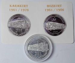 LOT.7 » TÜRK LOKOMOTİFLERİ SERİSİ-1 HATIRA ALÜMİNYUM 1000 METELİK