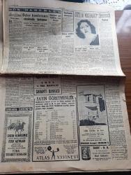 Cumhuriyet Gazetesi - 7 Haziran 1953 - Balkan müdafaa cephesi Cumhuriyet Başmakale - Başbakan Adnan Menderes Churchill ile görüştü - Dışişleri bakanımız Fuat Köprülü Bayan Jeffrey Me Dernott ile Riolto sinemasına giderken fotoğraf - denizaltı faciasına dair dünkü tatbikat - gündüz yapılan tatbikat sırasında Naboland ve Dumlupınar süvarileri fotoğraf - Ömer Dikmen ve Kenan Yıldız'ın Amerika'daki güreşleri - hür fikirleri yayma cemiyetinin yıllık Kongresi - Everest fatihlerine mükafatlar - İstanbul'un fethinin 500. Yılı şenlikleri bu akşam sona eriyor - Dolmabahçe sarayı'nda verilen garden partide mehter takımı ve bir kısım davetliler fotoğraf - pazar konuşmaları yazan Bedri Rahmi Eyüboğlu - 1953 güzellik müsabakası Nermin Gürsever fotoğraf - Cennet Yolu yazan Steinbeck Yazı Dizisi - bahar kupası atletizm müsabakaları - Mefharet Yıldırım Şükran Özer Abdullah Yüce Saime Sinan Cağaloğlu Çiftesaraylar bahçesinde - 174 bin lira kazanan yarış atı Tom Fool -  komedi tiyatrosunda orta oyunu