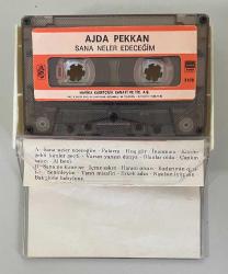 Ajda Pekkan Sana Neler Edeceğim Harika Kasetçilik Baskı Kaset (Orijinal Dönem Baskı Kaset)