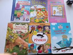 ÇOCUK HİKAYE KİTAPLARI 12 ADET TOPLU ŞEKİLDE ( LOT KOLİSİ 7 )