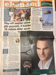 HÜRRİYET GAZETESİ DOĞUM GÜNÜ HEDİYESİ - 25 MART 2012 - TAM TAKIM 42 SAYFADIR -Erdoğan-Benim Manevi Kızım-Melahat Mutlu-Patrik Bartholomeos-Yorgo-Kenan Evren-Bahçeli-Sarı Melekler-Alex-Gökhan-Emre-Altan Tanrıkulu-Saracoğlu-Şenol Güneş-Fikret Orman-Abdulkadir Orman-Yıldırım Demirören-Nihat Özdemir-Roger Federer-Hayri Çetinkaya  Nakilden sonra kızıma benzedi-Paraşütler Fransa değil Kayseri’den-Büyüğün de büyüğü var-İslam bilimi eğitimi aldım-Yayınevlerini kadınlar yönetiyor-Dershane ve YGS kalkıyor-28 Şubat komisyonu kurulabilir-Çiçeklerle karşıladılar-Patrik Yorgo’ya Erdoğan’ı övdü-Kolejlerin orta kısmı açılıyor-Tek atış 3 puan-Bahçeli’ye suikast planına 15 yıl-Almanya’da o bir ilk-Londra-New York yolculuğunda taksimetreye tam 100 bin $ yazdı-Alex klasiği-Gökhan ve Emre dinlendirildi-Bardağın yarısı-Trabzon’a kazanmaya gideceğiz-Pankartlı mesaj-Baba nasihati-Üç büyüklerin borcunu öderim-Ankaragücü hacizle sarsıldı-Play-off maçları şölene gibi geçecek 4 kulübe 25 milyon dolar ayırın-Frans