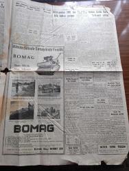 Cumhuriyet Gazetesi - 24 Haziran 1959 - Güneş Işınları Kanser Yapıyor fotoğraf - OECE Heyeti İle Ankara'da Dün 7 Saat Süren 2 Toplantı Yapıldı - NATO Genel Sekreteri Spaak Dün Adnan Menderes'le Görüştü - Heykeltıraşlarımızdan Nijad Sirel Dün Hazin Bir Törenle Toprağa Verildi fotoğraf - İsmet İnönü Demokrat Parti Ocak Başkanını Dava Ediyor - Irak Ordusu Kuvvetleniyor - Alaşehir Hava Alanı Dün Törenle Açıldı - Brezilya'dan 500 Bin Kilo Kahve Geliyor - Mükerrem Sarol Sanayi Bankası İdare Meclisi Başkanlığına Seçildi - Küba'daki İhtilalin İç Yüzü Viva Castro Yazı Dizisi - Kurtlar Ulurken Yazan Alix Andre Yazı Dizisi  - Uluç Ali Yazan Halikarnas Balıkçısı Yazı Dizisi - Yeni Keşif Ve İcadlar - Moda 1960 Kadını - Kabotaj Bayramı Hazırlıkları - B Milli Takım Namzetleri 1 0 Yenildiler - Fenerbahçe Antrenörü Molnar Serbest Bırakıldı - Basın Kupası - İstanbul Yelken Ajanı Orhan Saka Tekzibi Tekzib Etti - Afşaroğlu Halı Yıkama Fabrikası  - Akbaba dergisi