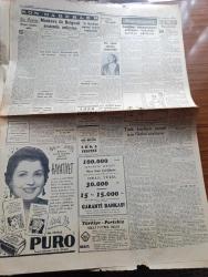 Cumhuriyet Gazetesi - 31 Mart 1956 - Adnan Menderes Dün Zonguldak'ta konuştu - Kıbrıs'a dair görüşme - eski Başbakan Şemsettin Günaltay dünkü toplantıda konuşurken fotoğraf - Şair Mithat Cemal Kuntay vefat etti - Celal Bayar'ın tetkik gezisi - Cumhuriyet anketi Türk köylüsü çarşaf için fikrini söylüyor röportajı yapan Şahab Balcıoğlu - lokantalarımız Güzel Sanatlar okulu imiş - Amerika'da bulunan Türk milletvekilleri Nazlı Tlabar ile Ahmet Tokuş dış politikamızı amerikalılara anlattılar - Çakırcalıyı biz öldürdük anlatan Albay Rüştü Kobaş yazan Yaşar Kemal Yazı Dizisi - Perçemli adam yazanlar Nihal Karamağaralı ve Va Nü yazı dizisi - mücerret fıkralar yazan Burhan Felek - Ankara Istanbul radyosu programı - Monako Prensi ile Grace Kelly nikahlarının kıyıldığı gece 600 kişiyi operaya davet etmiştir fotoğraf - Zeki Müren bebek gazinosunda - Türkiye'de rekortmenlerinden Cahit Önelin Amerika'daki ilk başarısı - Fenerbahçe Vefa karşılaşıyorlar - Fenerbahçe kayak takımı mı kuruyor