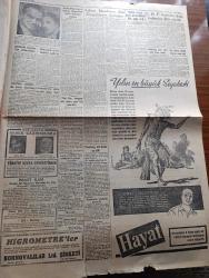 Cumhuriyet Gazetesi - 31 Mart 1956 - Adnan Menderes Dün Zonguldak'ta konuştu - Kıbrıs'a dair görüşme - eski Başbakan Şemsettin Günaltay dünkü toplantıda konuşurken fotoğraf - Şair Mithat Cemal Kuntay vefat etti - Celal Bayar'ın tetkik gezisi - Cumhuriyet anketi Türk köylüsü çarşaf için fikrini söylüyor röportajı yapan Şahab Balcıoğlu - lokantalarımız Güzel Sanatlar okulu imiş - Amerika'da bulunan Türk milletvekilleri Nazlı Tlabar ile Ahmet Tokuş dış politikamızı amerikalılara anlattılar - Çakırcalıyı biz öldürdük anlatan Albay Rüştü Kobaş yazan Yaşar Kemal Yazı Dizisi - Perçemli adam yazanlar Nihal Karamağaralı ve Va Nü yazı dizisi - mücerret fıkralar yazan Burhan Felek - Ankara Istanbul radyosu programı - Monako Prensi ile Grace Kelly nikahlarının kıyıldığı gece 600 kişiyi operaya davet etmiştir fotoğraf - Zeki Müren bebek gazinosunda - Türkiye'de rekortmenlerinden Cahit Önelin Amerika'daki ilk başarısı - Fenerbahçe Vefa karşılaşıyorlar - Fenerbahçe kayak takımı mı kuruyor