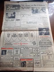Cumhuriyet Gazetesi - 31 Mart 1956 - Adnan Menderes Dün Zonguldak'ta konuştu - Kıbrıs'a dair görüşme - eski Başbakan Şemsettin Günaltay dünkü toplantıda konuşurken fotoğraf - Şair Mithat Cemal Kuntay vefat etti - Celal Bayar'ın tetkik gezisi - Cumhuriyet anketi Türk köylüsü çarşaf için fikrini söylüyor röportajı yapan Şahab Balcıoğlu - lokantalarımız Güzel Sanatlar okulu imiş - Amerika'da bulunan Türk milletvekilleri Nazlı Tlabar ile Ahmet Tokuş dış politikamızı amerikalılara anlattılar - Çakırcalıyı biz öldürdük anlatan Albay Rüştü Kobaş yazan Yaşar Kemal Yazı Dizisi - Perçemli adam yazanlar Nihal Karamağaralı ve Va Nü yazı dizisi - mücerret fıkralar yazan Burhan Felek - Ankara Istanbul radyosu programı - Monako Prensi ile Grace Kelly nikahlarının kıyıldığı gece 600 kişiyi operaya davet etmiştir fotoğraf - Zeki Müren bebek gazinosunda - Türkiye'de rekortmenlerinden Cahit Önelin Amerika'daki ilk başarısı - Fenerbahçe Vefa karşılaşıyorlar - Fenerbahçe kayak takımı mı kuruyor