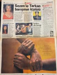 HÜRRİYET GAZETESİ DOĞUM GÜNÜ HEDİYESİ - 11 OCAK 1999 - TAM TAKIMI 38 SAYFADIR -Abdullah Çatlı-Haluk Kırcı-Hikmet Ulugbay-Prenses Diana-İsmail Türüt-Gamze Bulut Tiyos-Hasan Subaşı-Rüştü Reçber-Ali Şen-Savaş Kayaoglu-Kemal Yasar-Adrian Ilie-Fatih Terim-Faruk Süren-İlhan Söyler-Sezen Aksu-Tarkan-İbo-Serdar Ortaç-Seckan Türesay-Hülya Avşar-Diğdem-Hasan Halil-Bahattin Tay-Murat Tay-Hanefi Demirci  Devlet isterse yakalıyor-Haluk Kırcı da ele geçti-Her şey Milli Siyaset Belgesi’yle başladı-Yeni gelin Prenses unvanını istemiyorum-İsmail Türüt Atatürkçü Müslümanım-Konuşursa Susurluk tamamen çözülecek-Medya meydanına canlı yayın dayağı-Radyasyon yayan çekirdek bulundu-Bankacı katilleri Kırcı’nın arkadaşı-Önemli isimleri açıklayacağım-Ulugbay’a çifte görev-Ulugbay’ın sicili-Aktaş Bakan olmayacağım-Kaymanın evine silahlı saldırı-Ya Fener ya Avrupa-Golcüler şov yaptı-Galli’nin umudu Savaş-Buzda Rus büyüsü-Derbi korkusu-Kartal’a çift idman-Ali Eren sakat-Yollarımız ayrılmaz-Akıl hocası Ilie-Emre-Cim