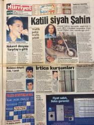 HÜRRİYET GAZETESİ DOĞUM GÜNÜ HEDİYESİ - 11 OCAK 1999 - TAM TAKIMI 38 SAYFADIR -Abdullah Çatlı-Haluk Kırcı-Hikmet Ulugbay-Prenses Diana-İsmail Türüt-Gamze Bulut Tiyos-Hasan Subaşı-Rüştü Reçber-Ali Şen-Savaş Kayaoglu-Kemal Yasar-Adrian Ilie-Fatih Terim-Faruk Süren-İlhan Söyler-Sezen Aksu-Tarkan-İbo-Serdar Ortaç-Seckan Türesay-Hülya Avşar-Diğdem-Hasan Halil-Bahattin Tay-Murat Tay-Hanefi Demirci  Devlet isterse yakalıyor-Haluk Kırcı da ele geçti-Her şey Milli Siyaset Belgesi’yle başladı-Yeni gelin Prenses unvanını istemiyorum-İsmail Türüt Atatürkçü Müslümanım-Konuşursa Susurluk tamamen çözülecek-Medya meydanına canlı yayın dayağı-Radyasyon yayan çekirdek bulundu-Bankacı katilleri Kırcı’nın arkadaşı-Önemli isimleri açıklayacağım-Ulugbay’a çifte görev-Ulugbay’ın sicili-Aktaş Bakan olmayacağım-Kaymanın evine silahlı saldırı-Ya Fener ya Avrupa-Golcüler şov yaptı-Galli’nin umudu Savaş-Buzda Rus büyüsü-Derbi korkusu-Kartal’a çift idman-Ali Eren sakat-Yollarımız ayrılmaz-Akıl hocası Ilie-Emre-Cim