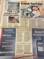 HÜRRİYET GAZETESİ DOĞUM GÜNÜ HEDİYESİ - 11 OCAK 1999 - TAM TAKIMI 38 SAYFADIR -Abdullah Çatlı-Haluk Kırcı-Hikmet Ulugbay-Prenses Diana-İsmail Türüt-Gamze Bulut Tiyos-Hasan Subaşı-Rüştü Reçber-Ali Şen-Savaş Kayaoglu-Kemal Yasar-Adrian Ilie-Fatih Terim-Faruk Süren-İlhan Söyler-Sezen Aksu-Tarkan-İbo-Serdar Ortaç-Seckan Türesay-Hülya Avşar-Diğdem-Hasan Halil-Bahattin Tay-Murat Tay-Hanefi Demirci  Devlet isterse yakalıyor-Haluk Kırcı da ele geçti-Her şey Milli Siyaset Belgesi’yle başladı-Yeni gelin Prenses unvanını istemiyorum-İsmail Türüt Atatürkçü Müslümanım-Konuşursa Susurluk tamamen çözülecek-Medya meydanına canlı yayın dayağı-Radyasyon yayan çekirdek bulundu-Bankacı katilleri Kırcı’nın arkadaşı-Önemli isimleri açıklayacağım-Ulugbay’a çifte görev-Ulugbay’ın sicili-Aktaş Bakan olmayacağım-Kaymanın evine silahlı saldırı-Ya Fener ya Avrupa-Golcüler şov yaptı-Galli’nin umudu Savaş-Buzda Rus büyüsü-Derbi korkusu-Kartal’a çift idman-Ali Eren sakat-Yollarımız ayrılmaz-Akıl hocası Ilie-Emre-Cim