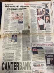 HÜRRİYET GAZETESİ DOĞUM GÜNÜ HEDİYESİ - 9 OCAK 1999 -TAM TAKIM 42 SAYFADIR -Hülya Avşar-Erez-Bülent Ecevit-Hikmet Ulugbay-Oktay Ekşi-Arda Atalay-Turgay Şeren-Abdülkadir Özgenç-Ali Şen-Rüştü Reçber-Balic-Löw-Sadi Kemal Yaşar-Süleyman Seba-Fatih Terim-Hakan Şükür-Burak-İlhan Söyler-Beyhan Güven-Sadık Albayrak-Sadık Korkmaz-Enis Berberoğlu-Hayyam Garipoğlu-Eren Kıpcı-Ebru Baki-Leman Küçükdevlet  İkitelli’de nükleer kaza-Yılmaz’ı şok eden intihar-Türkiye’nin ilk kadın komandosu-Topal’ın eşine 7.5 yıl istemi-Erez DTP’ye genel başkan oluyor-Ecevit Ulugbay krizini anlattı-Genelkurmay’ın hassas mesajları-Başkent’i sarsan metnin hikayesi-İnterbank’a el konuldu-Lidervekilleri-Günün yazısı-N’olur bana kıymayın-Hakan’ı vermezler-Kongre yasal değil-2000’de gidiyorum-Cimbom şahane-Bunlar da geçer-Beşiktaş tam gaz-Bir kez kararlı-Nükleer dehşet-Uzmanlar ciddi boyutlarda radyoaktif bir kaza-Radyasyon nedir-Kobalt gama ışınları saçıyor-Atom enerjisi tüketimcilerin görüşü-Yiğit stresi atlatamamış-Asıl m