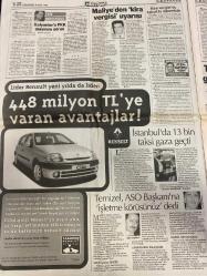 HÜRRİYET GAZETESİ DOĞUM GÜNÜ HEDİYESİ - 9 OCAK 1999 -TAM TAKIM 42 SAYFADIR -Hülya Avşar-Erez-Bülent Ecevit-Hikmet Ulugbay-Oktay Ekşi-Arda Atalay-Turgay Şeren-Abdülkadir Özgenç-Ali Şen-Rüştü Reçber-Balic-Löw-Sadi Kemal Yaşar-Süleyman Seba-Fatih Terim-Hakan Şükür-Burak-İlhan Söyler-Beyhan Güven-Sadık Albayrak-Sadık Korkmaz-Enis Berberoğlu-Hayyam Garipoğlu-Eren Kıpcı-Ebru Baki-Leman Küçükdevlet  İkitelli’de nükleer kaza-Yılmaz’ı şok eden intihar-Türkiye’nin ilk kadın komandosu-Topal’ın eşine 7.5 yıl istemi-Erez DTP’ye genel başkan oluyor-Ecevit Ulugbay krizini anlattı-Genelkurmay’ın hassas mesajları-Başkent’i sarsan metnin hikayesi-İnterbank’a el konuldu-Lidervekilleri-Günün yazısı-N’olur bana kıymayın-Hakan’ı vermezler-Kongre yasal değil-2000’de gidiyorum-Cimbom şahane-Bunlar da geçer-Beşiktaş tam gaz-Bir kez kararlı-Nükleer dehşet-Uzmanlar ciddi boyutlarda radyoaktif bir kaza-Radyasyon nedir-Kobalt gama ışınları saçıyor-Atom enerjisi tüketimcilerin görüşü-Yiğit stresi atlatamamış-Asıl m