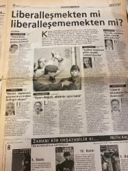 MİLLİYET GAZETESİ DOĞUM GÜNÜ HEDİYESİ - 17 ARALIK 2000 -TAM TAKIM 22 SAYFADIR  -Çetin Altan-Kumru Sönmez-Gani Müjde-Ülkü Tamer-Ece Temelkuran-Yasemin Çongar-Mine G. Kırıkkanat-Ali Rıza Kardüz-Sina Koloğlu-Zeynep Oral-İlber Ortaylı-Fazıl Say-Richard Gere-Winona Ryder-Samuel L. Jackson-Keanu Reeves-James Spader-Marisa Tomei-Björk-Catherine Deneuve-Joshua Jackson-Paul Walker-Kenan Işık-Mehmet Ali Erbil-Cem Davran-Ayşegül Sönmez-Mine Tülek Kahvelerde şimdi iki tavla bir okey arası defile seyretmek moda-Kahve bahane manken şahane-Çetin Altan’ın İstanbul’u-Gençlik niye kaçıyor-Rüzgarı bildiği gibi-Yemekli sinemalar-Yüzyılın el izleri-Sarhoş olma hakkım olmadı-Mehmet Ali daha gerçek-Hamilelik danışmanı-Kapının arkasında ne var-Beni boğuyor Sesler Ziller Bizler-Hep Aşık Vardı-O Hep Güçlü-Korkusuz İtirazı Olan-The Watcher-Sen Hiç Ateş Böceği Gördün mü-Balalayka-Kırmızı Gezegen-Karanlıkta Dans-Saklı Seçilmişler-El Dorado-Bu Kış Öyküsü-Tavuklar Firarda