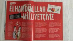 TEMPO – SAYI 957 – 6 NİSAN 2006 – 114 SAYFA – TÜRKİYE’DE MİLLİYETÇİLİK ARAŞTIRMASI: BİLGİ ÜNİVERSİTESİ VE İNFAKTO İŞ BİRLİĞİYLE – BÖLÜCÜ TERÖR HEM TÜRK HEM KÜRT MİLLİYETÇİLİĞİNİ BESLİYOR – ERDOĞAN MİLLİYETÇİLİKTE BAHÇELİ’Yİ SOLLADI – “ELHAMDÜLİLLAH MİLLİYETÇİYİZ” – “TÜRKİYELİLİK” KAVRAMI TUTTU MU? – OSMAN BAYDEMİR: “KÜRTLER VE TÜRKLER BİR ARADA YAŞAYAMAZ” – SEÇMENİN GÖNLÜ MİLLİYETÇİLİKTEN YANA – “TOPLUM PAN-TÜRKÇÜ DEĞİL” – “TC KİMLİĞİ MÜSLÜMANLIKTAN ÖNEMLİ” – “YAŞANMAK İSTENİLEN OSMANLI DEĞİL, TÜRKİYE” – MÜSLÜMAN OLMAYAN GELİNE VE DAMADA KAPILAR KAPALI – MİLLİYETÇİLİĞİ BÖLÜCÜ TERÖR YÜKSELTİYOR – MEHMET AĞAR: “MİLLİYETÇİLİK EMPERYALİST DEĞİLDİR” – MEHMET ŞANDIR: “ERDOĞAN’A SÖZÜNÜ KAN DÖKEREK HATIRLATIYORLAR” – ERKAN MUMCU: “KÜRT HALA, TÜRK DAYI ZENGİNLİĞİMİZDİR” – SERDAR ERENER: “MİLLİYETÇİ REKLAMLAR, ALAFRANGA ÇOCUKLARA TEPKİ” – MUSTAFA ÖZYÜREK: “YÜKSELEN MİLLİYETÇİLİK AB’Yİ ZORLUYOR” – AHMET ÜMİT: “KÜLTÜREL YAPI SERİ KATİLLERİ ENGELLER” – SUSURLUK YİNE GÜNDEMDE: DÖRT SAHTE PLAKALI AR