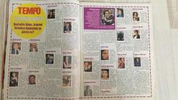 TEMPO – SAYI 52 – 29 ARALIK 1993 – 176 SAYFA  – BEDRETTİN DALAN İSTANBUL’A DÖNSÜN MÜ? 20’DEN FAZLA ÜNLÜDEN YANIT – MEHMET ALİ AĞCA DOSYASI: “KATİL MESİH”İN KİLİSEDEKİ SEKS MACERALARI – SUSURLUK’UN KAYIP SİLAHLARI: SEMİH KÖKEN’DEN İTİRAFLAR – SARP KURAY: “SOLCULAR YARDIM EDERKEN MEMNUNDU, SONRA BENİ MAFYA YAPTILAR” – KÜRT ESCOBAR’I BAYBAŞİN’DEN OLAY AÇIKLAMALAR – BURSA’DA BİR MAHALLE TOPLU GÖZALTINDA – BEDAVA LİK ’93 – PEYGAMBER FALI: HERKES BAKABİLİR – İRAN SAVAŞINA TÜRKİYE GİRECEK Mİ? – EMLAKTA KAZANÇ PATLAMASI YAPACAK 5 BÖLGE – HALİÇ’İN GELECEĞİ, DALAN’IN GÖZLERİNDE – İSTANBUL’UN KÜLTÜRÜNÜ KORUYACAK BAŞKAN ARAYIŞI – DİKİŞLER HER YANINDAN ATIYOR: MERKEZİ YÖNETİM SİSTEMİNE REFORM ÇAĞRISI – İSTANBUL’UN SORUNLARI BİR KİŞİNİN İRADESİYLE ÇÖZÜLÜR MÜ? – 1993’ÜN SONUNDA TEMPO’DAN DEV SAYI: 456 SAYFA – HER HAFTA: KÜRŞAT BAŞAR, ÇETİN ALTAN, GÜNER ÜMİT, BERRİN TUNCEL, CÜNEYT ARKIN, GÜLRİZ SURURİ, HARİKA AVCI, YILDIRIM GÜRSES – SİYASET, TOPLUM, YAŞAM, TARİH, KÜLTÜR, SANAT, GÜNDEM, FO