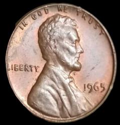 Amerika 1965 Lincoln Cent