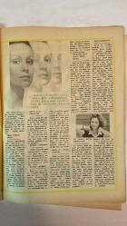 SAMANYOLU ELBİSE PATRON İLAVELİ MECMUA DERGİ - 21 AĞUSTOS 1975 — SAYI: 190 AJDA PEKKAN - ÜLKÜ ÜLKER - PELİN CEYLAN - AHU DOĞAN - GÖNÜL TANSEL - FATOŞ BALKIR - NECO - ŞENAY - ASU MARALMAN - ERTAN ANAPA - EROL EVGİN - MELİKE DEMİRAĞ - FÜSUN ÖNAL - İLHAN İREM - ENGİN EVİN - ESLMERAY - SEYHAN KARABAY - GARDAŞLAR - İSKENDER DOĞAN - GÜZİN-BAHA - RIZA BİNBOĞA - TÜLAY - ERKUT TAÇKIN - KAMURAN AKKOR - VASFİ UÇAROĞLU - YELİZ - GÖKBEN - MÜŞERREF TECZAN AVRUPA YOLCUSU - YEŞİLÇAM VAMPLARI - YURTDIŞI KONSERLERİ - ASKERİ BİRLİK KONSERLERİ - BAYRAMOĞLU ŞENLİĞİ - LP ÇALIŞMASI - TURNE DEĞİŞİKLİĞİ - PROFESYONEL KARAR - GÖNÜL BAĞLANTISI YALANLAMASI - GİZLİ NİŞAN SÖYLENTİSİ - PLAK ÖNCELİĞİ - YEŞİLÇAM KRİZİ - YARINLAR - GERMANA VE İVO - TATİL VE DONDURMA SAHNESİ - BAŞAK BURCU YILLIK YORUMU - VENÜS ETKİSİ - TATLI KONUŞMA - AŞK VE CAZİBE - VENÜS GERİ DÖNÜŞÜ - BOLLUK DÖNEMİ - SATÜRN DİSİPLİNİ - İÇSEL YOLCULUK - HATALARDAN DERS - İKİZLER BURCU KİŞİLİĞİ - ZEKÂ VE CAZİBE - GİYİM VE BEDEN DİLİ - MERKÜRİ - 36 SAYFA