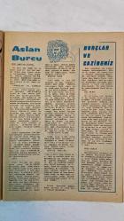 SAMANYOLU ELBİSE PATRON İLAVELİ MECMUA DERGİ - 14 AĞUSTOS 1975 — SAYI: 189 LALE BELKİS - YALÇIN (ATEŞ BÖCEKLERİNDEN) - AHMET ÖZHAN - HALE SOYGAZİ - ESEN PÜSKÜLLÜ - HULKİ SANER - FİLİZ AKIN - SÜHEYL DENİZCİ - OSMAN KAVRAN - SALİM DÜNDAR - ESMERAY - ALL KOCATEPE - FATMA KARANFİL - GÖKBEN - ŞENAY - ERKİN KORAY - NİLÜFER - İSKENDER DOĞAN AYRILIK HABERLERİ YALANLANDI - TELEVİZYON KIYAFETLERİ - BAK YEŞİL YEŞİL FİLMİ - SAHNEYE GEÇİŞ - MÜZİK DERSLERİ - GAZİNO TEKLİFİ - İKİNCİ KAT HEDEFİ - ALATURKA PLAK DENEMESİ - CAZ KONFERANSI - TV PROGRAMI HAZIRLIĞI - PLAK REDDİNE TEPKİ - ULUSLARARASI YARIŞMALAR - YENİ TOPLULUK KURULUYOR - HASTALIK NEDENİYLE SAHNEYE ARA - TV PROGRAMI ÇEKİMİ YARINLAR - GERMANA VE İVO - KAMP YOLUNDA BİSİKLET SORUNU - GEZİNTİDEN VAZGEÇİŞ - İMTİHAN HAZIRLIĞI - 36 SAYFA