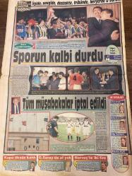 MİLLİYET GAZETESİ DOĞUM GÜNÜ HEDİYESİ - 18 NİSAN 1993 -TAM TAKIM 28 SAYFADIR - CUMHURBAŞKANI TURGUT ÖZALI KAYBETTİK -Turgut Özal-Semra Özal-Süleyman Demirel-Altan Öymen-Atilla Gökçe-Şenes Erzik-Süleyman Seba-Alp Yalman-Metin Aşık-Yavuz Donat-Yalçın Doğan-Melih Aşık-Ercan Akyol-Şükrü Elekdağ-Owen Cumhurbaşkanı Turgut Özal’ı kaybettik-Türkiye sağolsun-5 gün ulusal yas-Yoruldum-Şimdi ne olacak?-Sporun kalbi durdu-Tüm müsabakalar iptal edildi-Kupa öksüz kaldı-G.Saray’da af yok-Norveç’te iki fire-Vekalet Cindoruk’ta-En kısa süreli Cumhurbaşkanı-Türkiye’yi yasa boğdu-4 büyük ameliyat-Özal’ın ardından-Devlette bir ömür-Yunanistan gemi azıya aldı-Srebrenica ölümü yaşıyor-Fuzuli yine tehlikede-Boşnaklara Irak modeli-Zeynep Oral-Ali Sirmen-Cicciolina-Erkan Avlar-Canan Barlas-Tamer Heper-Bülend Kırmacı-Turgut Özal-Semra Özal Her ödül verildiğinde şaşırıyorum-Temiz toplum ve Türkiye-Annem çiçek gibiydi-Düşünenlerin düşüncesi-Söz okurun-Avukatınız-Yazılı olmayan yeni kurallar-Özal’ı kaybettik-Türk
