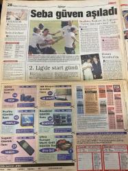 MİLLİYET GAZETESİ DOĞUM GÜNÜ HEDİYESİ - 15 AĞUSTOS 1999 -TAM TAKIM 32 SAYFADIR - Yağmur Duman-Güneri Cıvaoğlu-Ecevit-Erbakan-Erol Yarar-Orhan Koloğlu-Gürcan Bilgiç-Rıdvan Dilmen-Vedat Vatansever-Togay Bayatlı-Lefter-Murat Yakın-Aygün-Boluğ-Gürcan Coşar-Rahim Zafer-Kartal Yiğit-Daum-Fikret Bila-Ercüment İşleyen-Doğan Heper-Melih Aşık-Yalçın Doğan-Talabani-Rızai Okyay-Tolga Şardan-Koh-Carlin-Recep Uzun  Zehir ağı-Suikastçının itirafı-Bedri Bodrum’da-Gözyaşı okul oldu-Güneş ve Ay sevişmesi-Önce Kuran-Sonra tenis-Etek kavgası-Senin dilini koparırım-Putin’e şeriat yargısı-İsveç’te Türk imzası-Şaire alkış çiçek-Ecevit Erbakan hayal görüyor-Borsaya yabancı neşesi geldi-ÖSS sahtekârları-Fener söndü-Karadeniz’de fırtına-Ostenstad’a takip-Tribünde kavga-Karaborsa önlemi-Aygün sürprizi-Rıdvan Dilmen teşhisi koydu-Forvet sıkıntısı çekiyoruz-Seba güven aşıladı-2. Lig’de start günü-Uyuşturucu ağı-Meraklının cezası ölüm-Sokak timleri aman vermiyor-Bir ayda 4 bin 23 kaçağa gözaltı-10 trilyonluk uyuştu