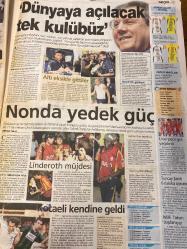 MİLLİYET GAZETESİ DOĞUM GÜNÜ HEDİYESİ - 2 EYLÜL 2007 -TAM TAKIM 30 SAYFADIR -Hakan Kırkoğlu-Abdullah Gül-Şükran Pakkan-Hikmet Çetin-Ahmet Necdet Sezer-Haluk Ulusoy-Recep Akdağ-Mehmet Demirkol-Gökhan Zan-Cengiz Malgir-Ertuğrul Sağlam-Tolunay Kafkas-Serdar Sarıdağ-Aziz Yıldırım-Erhan Telli-Linderoth-Feldkamp-Ayhan-Hakan Şükür-Sinan Aygün-Güngör Uras-Mehmet Ali Şahin-Arzu Çetink-Mehmet Akif Ersin-Yavuz Yılmaz-Mehmet Akif Ersin-Serpil Yılmaz-Aytaç Yalman-Aydın Doğan-Selami Özel-Beste Önkol  Enkazdan çıkan kadın zaferi-Özkök çiftinin İnebolu hatırası-Malezya hızla şeriata kayıyor-ABD’ye ikinci ordu kuruluyor-İstanbul’da halat kazası-‘Soykırım’ tazminatı sürprizi-Hekimsiz aile kalmayacak-253 yılda 433 milyar dolar faize gitti-İnönü’de 0-0 alçak uçuş-Kayıp normal-Dünyaya açılacak tek kulübüz-Altı eksikle gittiler-Nonda yedek güç-Linderoth müjdesi-Kocaeli kendine geldi-Liverpool gol yağdırdı-Tuncay Şanlı 6 dakika oynadı-Milli Takım toplanıyor-9 bin fabrika parası faize gitti 433.3 milyar dolar
