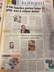 MİLLİYET GAZETESİ DOĞUM GÜNÜ HEDİYESİ - 2 EYLÜL 2007 -TAM TAKIM 30 SAYFADIR -Hakan Kırkoğlu-Abdullah Gül-Şükran Pakkan-Hikmet Çetin-Ahmet Necdet Sezer-Haluk Ulusoy-Recep Akdağ-Mehmet Demirkol-Gökhan Zan-Cengiz Malgir-Ertuğrul Sağlam-Tolunay Kafkas-Serdar Sarıdağ-Aziz Yıldırım-Erhan Telli-Linderoth-Feldkamp-Ayhan-Hakan Şükür-Sinan Aygün-Güngör Uras-Mehmet Ali Şahin-Arzu Çetink-Mehmet Akif Ersin-Yavuz Yılmaz-Mehmet Akif Ersin-Serpil Yılmaz-Aytaç Yalman-Aydın Doğan-Selami Özel-Beste Önkol  Enkazdan çıkan kadın zaferi-Özkök çiftinin İnebolu hatırası-Malezya hızla şeriata kayıyor-ABD’ye ikinci ordu kuruluyor-İstanbul’da halat kazası-‘Soykırım’ tazminatı sürprizi-Hekimsiz aile kalmayacak-253 yılda 433 milyar dolar faize gitti-İnönü’de 0-0 alçak uçuş-Kayıp normal-Dünyaya açılacak tek kulübüz-Altı eksikle gittiler-Nonda yedek güç-Linderoth müjdesi-Kocaeli kendine geldi-Liverpool gol yağdırdı-Tuncay Şanlı 6 dakika oynadı-Milli Takım toplanıyor-9 bin fabrika parası faize gitti 433.3 milyar dolar