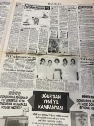 MİLLİYET GAZETESİ DOĞUM GÜNÜ HEDİYESİ - 22 OCAK 1993 -TAM TAKIM 28 SAYFADIR -Saddam-Clinton-Yalçın Doğan-Benazir Bhutto-Orhan Tokatlı-Süleyman Demirel-Nazlı Ilıcak-Ahmet Taner Kışlalı-Ahmet Tüzün-Aydın Bolak-Tufan Türenç-Piontek-Sepp-Seba-Milne-A. Torunoğlu-M. Ali Yılmaz-Lekic-Erdogan Şenay-Nazar Boncuğu-Peruz Ergin-Feza Rumsanlıoğlu-Ceylan-Pınar Elçe-Ajda Pekkan-Nuray Fenercioğlu-Salih Saygın-Hasan Pulur-Sema Emreoğlu-Audrey Hepburn-Zülfikar Doğan  Saddam füzeleri çek-Clinton da Irak’a vurdu-Baskına Avrupa freni-Sam’ın sambasında Fransız intifadası-ANAP’ta Yüce Divan şoku-Bizi hedef aldılar-Benazir yine hamile-Kirlilik ömür törpüsü-Soba faciası-Evil kadın kızıyla soyadı taşımayamaz-TÜSİAD’dan önemli uyarı-Sampiyon Kocaeli olsun-Mücadele renklendi-G. Saray değişim içinde-Ligimiz Avrupalı oldu-Rıdvan’a ağır suçlama-Hakemler belli oldu-6 maçta 18 puan-Trabzon’a yeni makyaj-Eczacı final kapısında-Dört yabancı bir yerli-Florya’da Okan pazarlığı-Daldan dala eğlence-Süper Saat-Bir Başka Gece