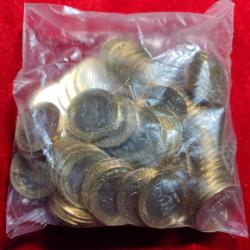 2022 BÜYÜK TAARRUZUN 100.YILI TEDAVÜL HATIRA 1 LİRA AÇILMAMIŞ DARPHANE POŞETİNDE (100 ADET)  KONDİSYON : ÇİL