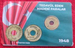 1948 NADİR 1/2 KURUŞ REPLİKASI  KONDİSYON : ÇİL
