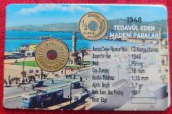 1948 NADİR 1/2 KURUŞ REPLİKASI  KONDİSYON : ÇİL