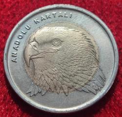 2014 HAYVANLAR SERİSİ ANADOLU KARTALI  KONDİSYON : ÇİL