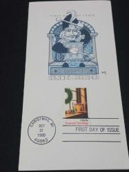 USA - 31, EKİM. 1980 FDC; NOEL KARTI