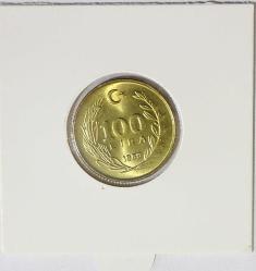 Türkiye Cumhuriyeti  1989 Yılı 100 Lira  Meksika Baskısı (9535)