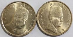Türkiye Cumhuriyeti  1999 - 2000 Yıları  100.000  Lira 75. Yıl    (9541)