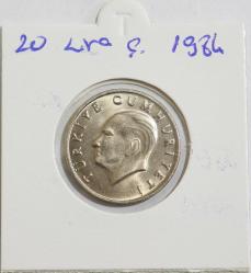 Türkiye Cumhuriyet 1984 Yılı 20 Lira (9545)