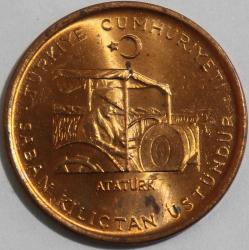 1972 10 Kuruş FAO Saban Kılıçtan Üstündür  (9570)