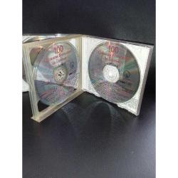 CD Emi 100 chansons françaises de legenge vol 4. box albüm. 4 disk. sıfır ayarında koleksiyonluk Fransızca 100 şarkı.