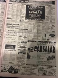 SABAH SARI SAYFALAR DOĞUM GÜNÜ GAZETESİ - 21 HAZİRAN1992 -Bilgitekstil - Ara Dekar - Kale - Pascale The World of Fashion - Polar - Şerten Triko - Empa - Koç Trikolara - Sıçmoğlu Tekstil ve San. A.Ş. - M.C. Company - Duet - Caan Tekstil Sanayi ve Ticaret A.Ş. - ÖzteK - Santino Giyim San. ve Tic. Ltd. Şti. - Galeri Özgür Dayanıklı Tüketim Malları - Tikvesli - Uzunlar Mercedes Ticaret Limited Şirketi - Yorgun Oto - Ytong - Reformdan - Lider Kent - Almila - Modern Mobilya Barocco - General Automaton - Silifke Ticaret - Dusakabin Soylu Ticaret - Anadolu Sigorta - Dost Telefon - Elberk - Berk - Meyer Saat Tamir - İşgus - Özarda Sürücü Kursu - Ulukar Sürücü Kursu - Duru Sürücü Kursu - Cosmopolitan