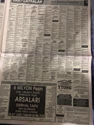 SABAH SARI SAYFALAR DOĞUM GÜNÜ GAZETESİ - 20 HAZİRAN1992 -Galeri Özgür Dayanıklı Tüketim Malları - Montekstil Tekstil San. Ltd. Şti. - Resat Giyim - Modelist - Sıçmoğlu Tekstil Tic. ve San. A.Ş. - ÖzteK - Nefa Tekstil - Turcan A.Ş. - ZSK - Suzuki - Veli Göçer Arsa Ofisi - Sistem Emlak Pazarlama Ltd. Şti. - Emin Emlak Pazarlama A.Ş. - Elmakent - Ytong - Reform - Murat İnşaat - Eray Halı - Çelik Kapı - Yağlı Tel - Pimapen - Ertex Tekstil - Stardus - Alarko - Elberk - Tasiran Pazarlama - Carrier - Amiga Commodore 64 - Eurodisney - Logo Kilim Sistem - Özarda Sürücü Kursu - Ulukar Sürücü Kursu - Duru Sürücü Kursu - Böm Bilim Öğretim Merkezi - Akvarsan - Burcu - Diesel Generator