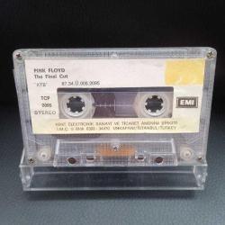 Kaset Pink Floyd the final cut albümü. orijinal 1987 Kağıt Baskı. kartoneti yok baştan sona dinlendi sorunsuz çalışıyor