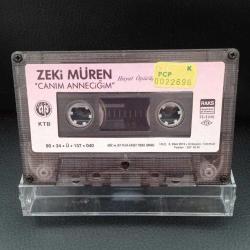 Kaset Zeki Müren hayat öpücüğü / canım anneciğim albümü. 1990 Kağıt Baskı, kartoneti yok