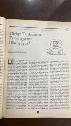 VARLIK EDİBİYAT VE SANAT DERGİSİ - SAYI: 1091 - AĞUSTOS 1998 - YAŞAR NABI NAYIR - EKIN NAYIR - FILIZ NAYIR DENIZTEKIN - ENVER ERCAN - NURULLAH ATAÇ - TAHSiN YÜCEL - MUSTAFA ŞERİF ONARAN - KONUR ERTOP - GIOVANNI SCOGNAMILLO - MELISA GÜRPINAR - ÖZDEMIR INCE - BUKET UZUNER - TUĞRUL TANYOL - SENNUR SEZER - ALI CENGIZKAN - FÜSUN AKATLI - AHMET ADA - ALMILA ÖZDEK - METIN CENGIZ - VEDAT GÜNYOL - TOLGA BODUÇCUOĞLU - KENAN YAŞAR - ZAFER BERKE - BÜLENT ATA - AYTEN MUTLU - UFUK ACUNER - ÖZGEN ERGIN - GÜZDE GÜL - TARIK DURSUN K - ERNEST HEMINGWAY - MEHMET YALÇIN - OYA UYSAL - SAVAŞ KILIÇ - METIN ÜSTÜNDAĞ - YUSUF ÇOTUKSÖKEN - HAYDAR ERGÜLEN - ENGİN TURGUT - ILYAS TUNÇ - FERRUH DOĞAN - KAMIL MASARACI - SEMIH POROY - 100. DOĞUM YILDÖNÜMÜNDE NURULLAH ATAÇ - BUKET UZUNER VE TUĞRUL TANYOL'UN SEÇTİĞİ ÖYKÜLER ŞİİRLER - SON ON YILI TÜRK SİNEMASININ - TÜRKÇE TUTKUMUZ TAKINTIYA MI DÖNÜŞÜYOR - KİRLENMİŞ KAĞITLAR - ERHAN BENER'İN DÜNYASI VE YARALI AŞKLAR - BU SAYIDA - İÇİNDEKİLER - KİRLENMİŞ KAĞITLAR -64 SAYFA