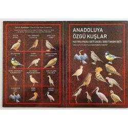 2020 - 2021  YILI ANADOLU'YA ÖZGÜ KUŞLAR SERİSİ  24 'LÜ  ÖZEL ALBÜMÜNDE ÇİL
