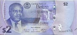 Belize 2 Dolar ÇİL Kondüsyonda