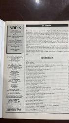 VARLIK EDİBİYAT VE SANAT DERGİSİ - SAYI: 1049 - ŞUBAT 1995- YAŞAR NABI NAYIR - EKİN NAYIR - FİLİZ NAYIR DENİZTEKİN - ENVER ERCAN - ADONİS - ORHAN PAMUK - JALE PARLA - MUSTAFA EVER - ONAT KUTLAR - KONUR ERTOP - ERDOĞAN ALKAN - TOMRIS UYAR - FÜSUN AKATLI - SALAH BİRSEL - ŞÜKRAN KURDAKUL - SENNUR SEZER - ARİF DAMAR - SALİH BOLAT - AHMET CEMAL - OSMAN OLMUŞ - TARIK DURSUN K - GÜVEN TURAN - SULHİ DÖLEK - HÜSEYİN ALEMDAR - ZEYYAT SELİMOĞLU - SİNA AKYOL - VEDAT GÜNYOL - ÖZDEMİR İNCE - ECE AYHAN - MUZAFFER BUYRUKÇU - KENNETH YASUDA - ENGİN AŞKIN - ARSLAN KAYNARDAĞ - YUSUF ÇOTUKSÖKEN - OĞUZHAN AKAY - TUĞRUL TANYOL - OSMAN HAKAN A - ZİYA GÖKALP - ZİYA PAŞA - ŞİİRİMİZ NİÇİN EVRENSEL OLAMIYOR - ORHAN PAMUK'UN BİR GENÇ ADAM OLARAK PORTRESİ YENİ HAYAT - ULUSLARARASI NÂZIM HİKMET ŞİİR ÖDÜLÜ - ONAT KUTLAR ANMASI - BİLGE DÜŞÜNÜR OZAN HİKAYESİ, YAZAN : ADONİS ŞİİRLER HİKAYESİ, YAZAN : ADONİS ADONİS İLE SÖYLEŞİ HİKAYESİ, YAZAN : ADONİS NÂZIM HİKMET’İN BİR ŞİİRİNDE DİVAN EDEBİYATINDAN İZLER HİKAY-64 SAYFA