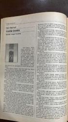 VARLIK EDİBİYAT VE SANAT DERGİSİ - SAYI: 64 - EYLÜL 1997 -  YAŞAR NABI NAYIR – EKİN NAYIR – FİLİZ NAYIR DENİZTEKİN – ENVER ERCAN – DEMİRTAŞ CEYHUN – YÜKSEL PAZARKAYA – BEHÇET NECATİGİL – KAMİL BEY – CEMAL SÜREYA – HAYDAR ERGÜLEN – ERDAL ALOVA – SİNA AKYOL – NECATİGİL – CAHİT KÜLEBİ – FAZIL HÜSNÜ DAĞLARCA – CEYHUN ATUF KANSU – SABAHATTİN KUDRET AKSAL – TURGUT UYAR - APARTMAN, AYI İZİ, BABAM VE OĞLUM – SANSARYAN HANI – BABANIN SAÇLARI – BELKİ YARIN ANLARLAR – ÇAĞDAŞ ÖYKÜNÜN GERÇEKÇİ USTASI – ŞİİRİN DÖNÜŞÜMÜ – GENÇ ŞAİRLERİN DURUMU – ŞİİRDE TIKANIKLIK – EBRULAR – ŞİİR VE TOPLUM – BU SAYIDA – İÇİNDEKİLER - DEMİRTAŞ CEYHUN – SULHİ DÖLEK – METİN CELÂL – ŞÜKRAN KURDAKUL – ENİS BATUR – MAHİR HOCA – KEZİK ACAR – HALİL – PETRA – AYŞE – TIR’CI CEMAL - APARTMAN, AYI İZİ, BABAM VE OĞLUM – SANSARYAN HANI – İŞÇİYİZ GÜÇLÜYÜZ – GÖMÜTÜN PEŞİNDE – İHTİYAR YÜZYILA – DOĞU-BATI DİVANI – SEYRÜSEFER DEFTERİ –KUMRAL ADA MAVİ TUNA – ROMANDA PARALEL KURGU – KADIN VE ERKEK DEĞİŞİMİ – İLK AŞK VE ÜÇGENLER- 20 SAYFA